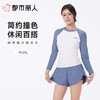 都市丽人女士泳衣半光涤泳布两件套分体泳衣分体泳衣LSC2M2 商品缩略图0