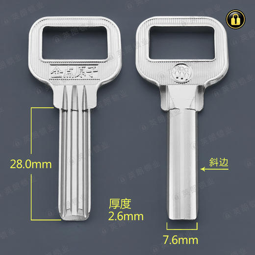 〖2036〗双槽金点原子 商品图0