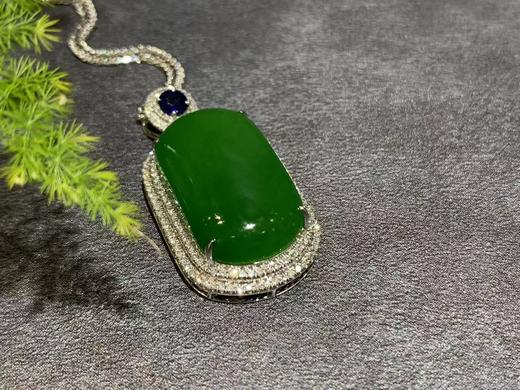 【御珠宫坊·传藏系列】金镶碧玉吊坠 商品图3