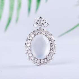 【璀璨星河】白蛋戒指挂坠两用款-GZ12406079