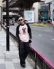 D122456米奇印花图案圆领长袖T恤男女同款 商品缩略图6