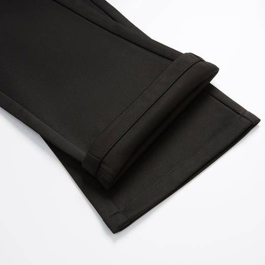 罗蒙女士微喇裤休闲百搭弹力九分裤直通喇叭裤显瘦九分裤子 商品图10