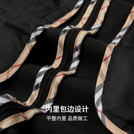 【含绵羊毛】圣得西2025年冬季男款休闲长裤时尚都市商务直筒裤 商品图9