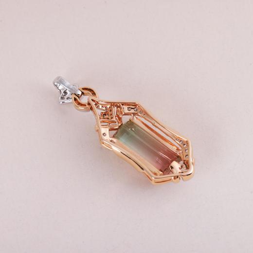 【春华】西瓜碧玺坠(-CB12102027 商品图3