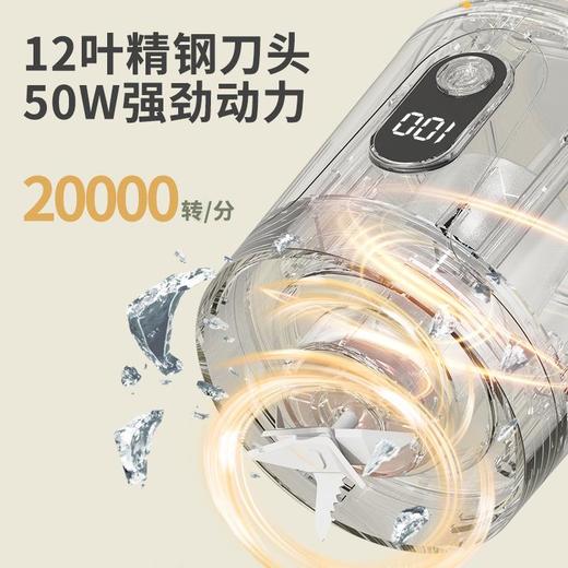 便携式亚马逊爆款榨汁杯多功能家用碎冰榨汁机户外电动果汁杯 商品图2