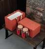 二十年陈布包新会陈皮【橙.双玻璃罐】55元1套.整箱8套. 商品缩略图2