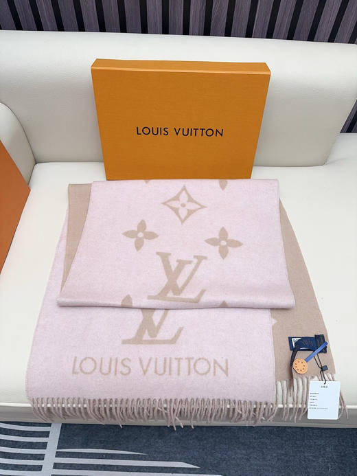 驴家 双面羊绒围巾 商品图4