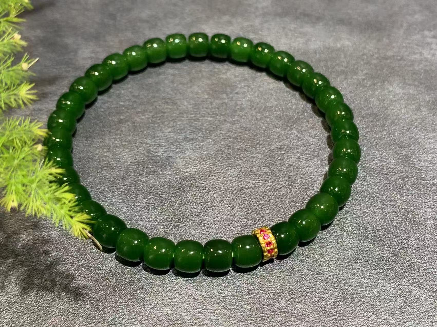 【御珠宫坊】碧玉手串