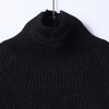 213SDSA男士秋冬新款痞帅男装慵懒风纯色简约可翻高领毛衣百搭宽松 商品缩略图2