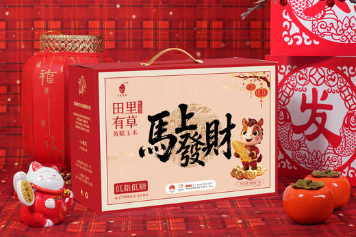 🌟【马年吉市】田里有草「马上发财·2026新年限定款」礼盒 商品图1
