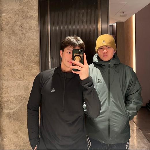 一店k （代工厂订单！）保暖/吸湿/速干！秋冬户外活动必备 凯乐*男款立领半开胸抓绒衣 商品图2