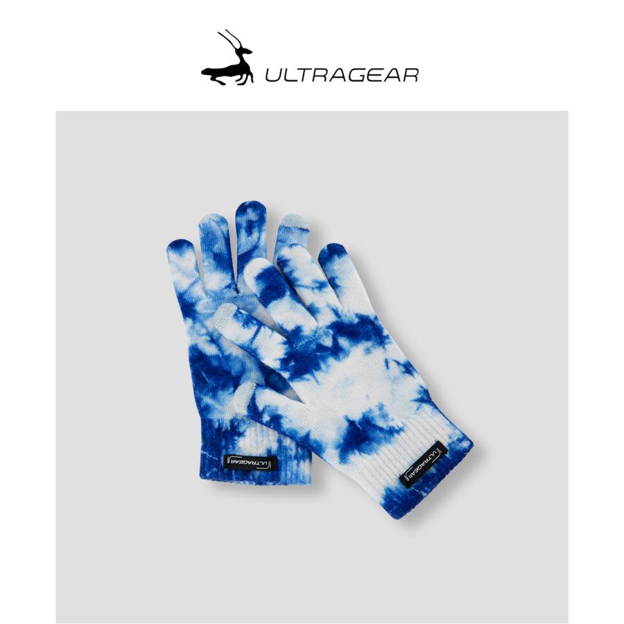 优极UG 羊毛触屏分指跑步手套