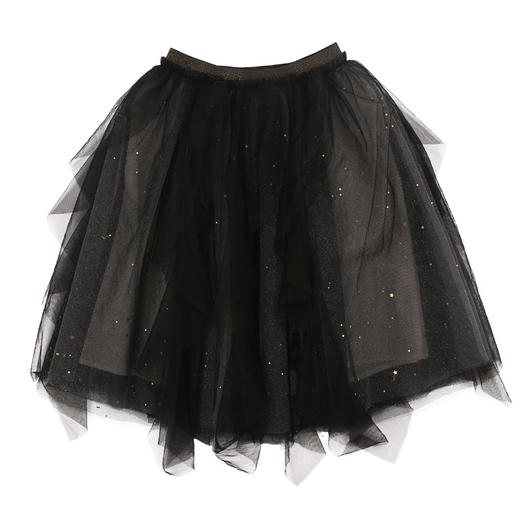 【非质量问题不退换】-米色桃心上衣 黑纱柳条半裙 商品图1