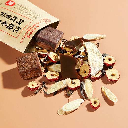 北京同仁堂内廷上用阿胶黄芪红糖姜枣茶300克（20克×15）/盒装 商品图2