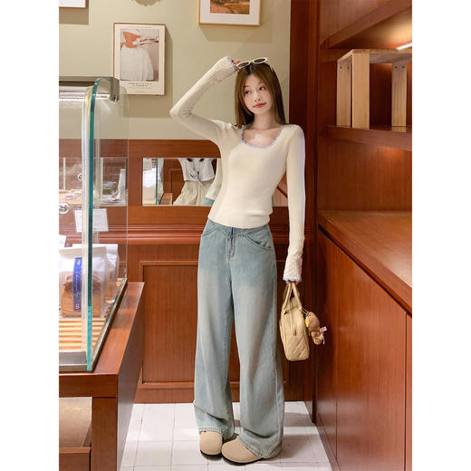 <曾小咸推荐>韩系针织内搭打底衫女 商品图4