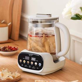 【纯钛O涂层】喜叮当养生壶JY-01A 304不锈钢茶漏 45℃长效恒温 一键除氯 触控彩屏 匀热防糊 轻音柔煮 纯钛发热盘 24H预约 容量1.8L