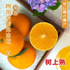 四川爱媛果冻橙5斤装【分仓直发，72小时发货，周末节假日不发货】