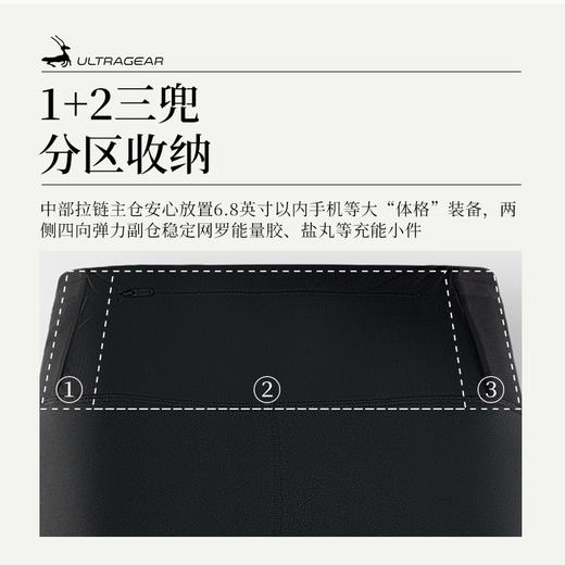 优极UG 羚跃·中性四面弹力紧身长裤 商品图4