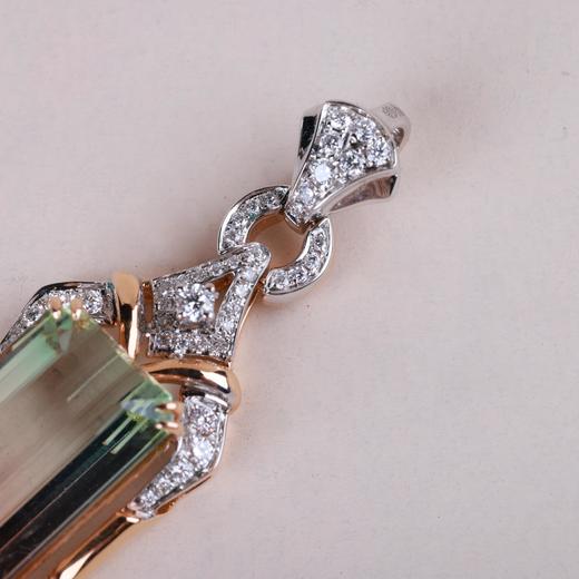 【春华】西瓜碧玺坠(-CB12102027 商品图8