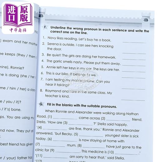 【中商原版】Kingdom of English Grammar 3B 新雅英文抢分系列文法训练 三年级下册 修订版 英语学习 港台原版 附答案 商品图3