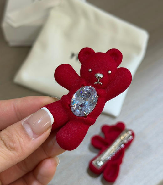 YVMIN尤目乐园招手小熊饼干发卡2个122301 商品图5