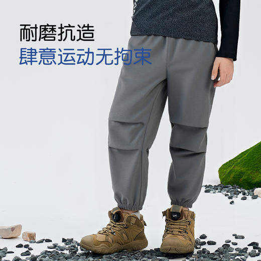 R79708加绒褶皱休闲裤 商品图6