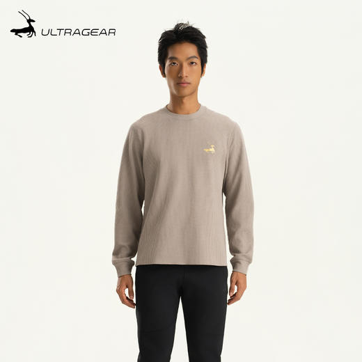 优极UG 立体华夫格长袖T恤 商品图4