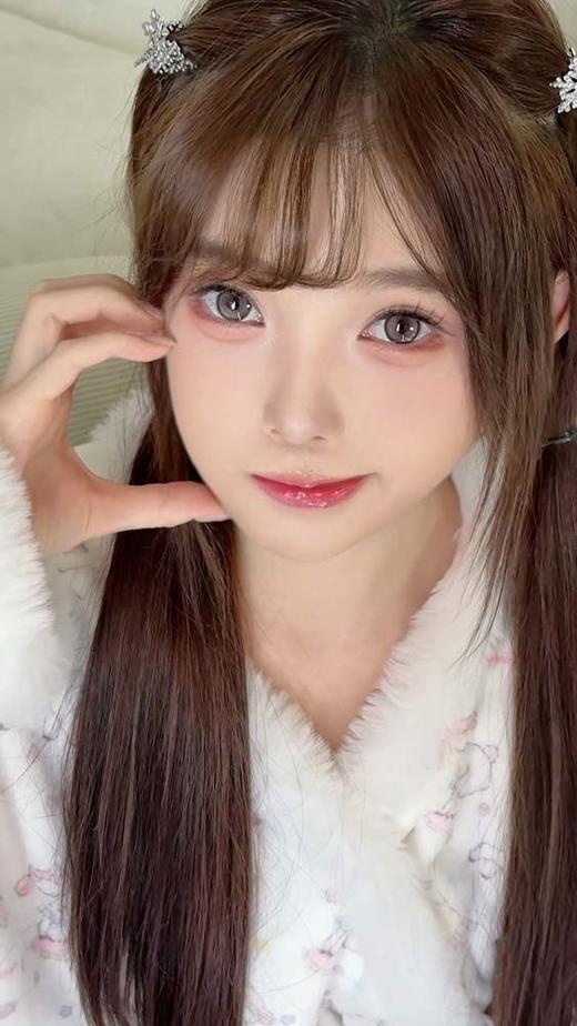 hancon 日抛（6片装）芝麻布丁 直径14.5mm着色13.9mm 商品图1