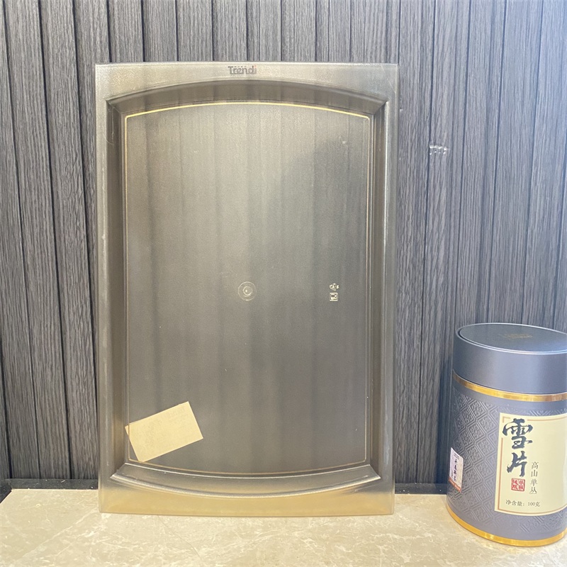 【连锁奢侈家居品牌】简爱家居 波尔多亚克力托盘 桌面收纳茶托 米咖色