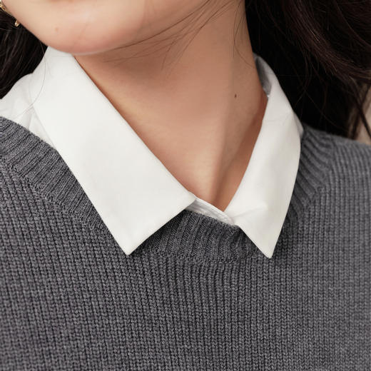 【商场同款】诗凡黎休闲宽松两件套针织25秋新款慵懒风3G9131631 商品图3