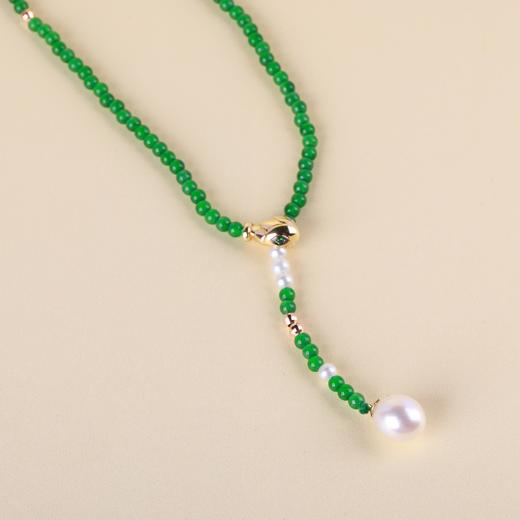 【灵珠】翡翠珍珠项链 XL12501023 商品图3