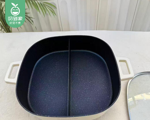 【预售-12月29日配送】艾美特多功能鸳鸯电热锅（红色）/1个（5L） 商品图4