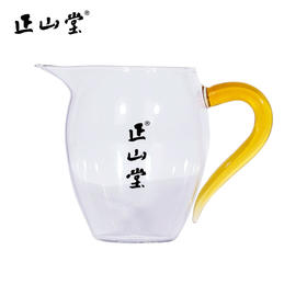 正山堂 耐热玻璃玲珑公道杯350ml 茶具