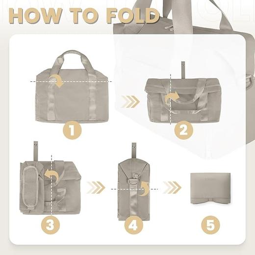 英国 ETRONIK 折叠随行旅行健身旅行包 带鞋隔层 商品图4