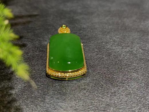 【御珠宫坊】金镶碧玉吊坠 商品图8