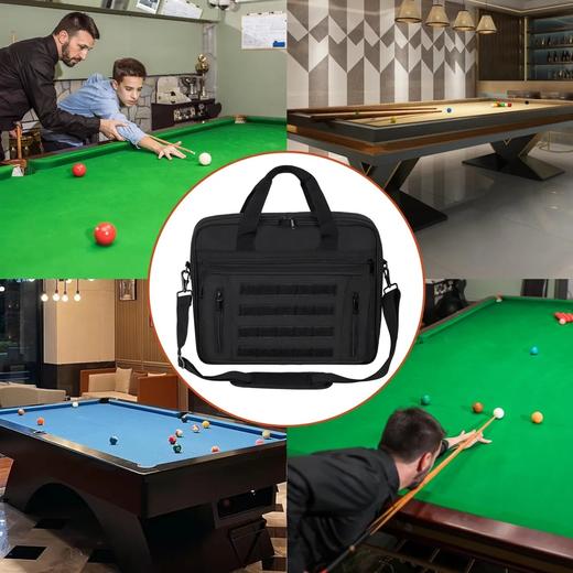 便携大容量台球收纳包 物品收纳包 可携带17个桌球和1瓶台球清洁剂 X004DLJ0ZF 商品图6