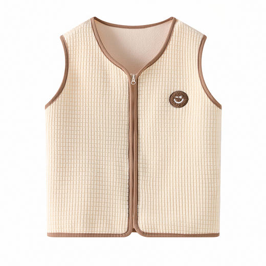 R79023儿童玉米绒保暖马甲 商品图4