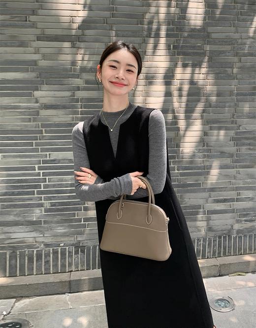 C*S同款顶级质感冬日叠穿神器极简羊毛醋酸背心裙 商品图14