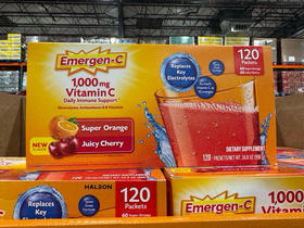 🔥特价！截止1/19！340元/盒！**📢每日活力好搭档——Emergen-C维生素C冲剂✨120袋