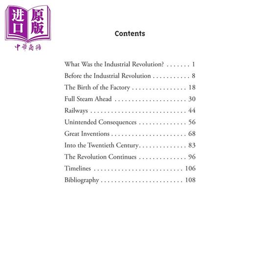 预售 【中商原版】什么是工业革命 What Was the Industrial Revolution 英文原版 儿童科普百科 插图章节书 人文历史读物 进口童书 商品图1