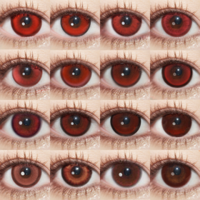 【合集】MyukiCon深红色 COS美瞳 永生之酒/爱意供给/烛光暗恋/复仇蝴蝶/赤红莲/恶魔吟唱/玫瑰墓园/血色蔷薇/女王的救赎/游仙红 恋与深空秦彻/第五人格/绫波丽/IVAN 万圣红棕暗红色系