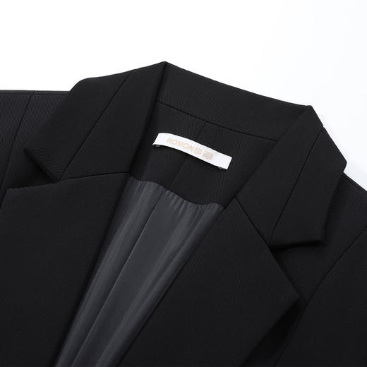 【上衣+裤子】罗蒙女士西服套装易打理职业装通勤优雅大方显瘦小西装两件套女 商品图2