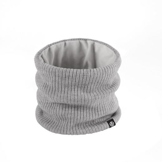 冬季针织围脖女纯色保暖套头围脖高领毛线防寒双层加绒护颈围脖男 商品图4