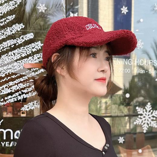 壁虎瑜伽【2512PJ481】 秋冬复古刺绣保暖鸭舌帽（5天发货） 商品图3