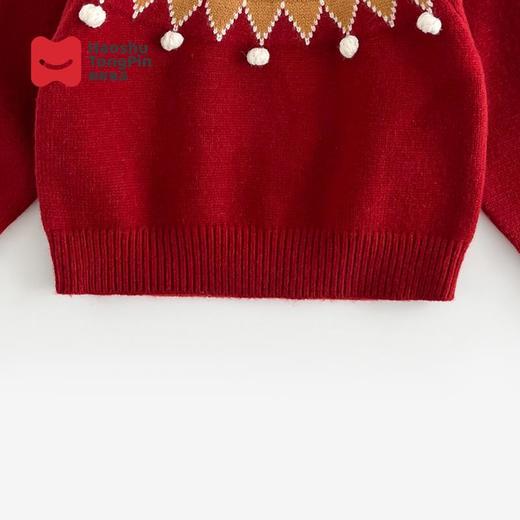 【优质安全面料❗️触感柔软舒适】冬季新款2025时尚女童男童韩版百搭高货毛衣潮。jb 商品图4