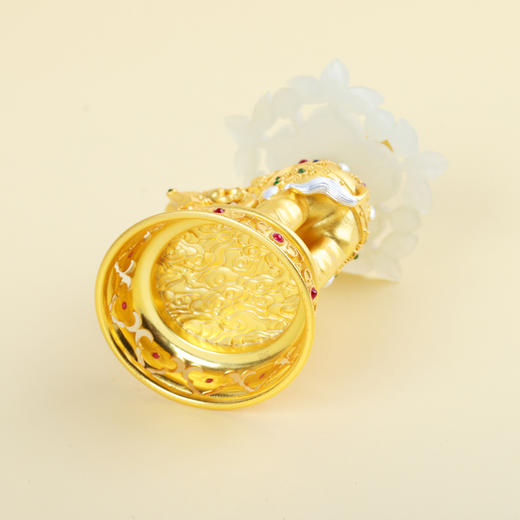 【吉祥如意】古玉花吉象摆件ZX2503055 商品图4