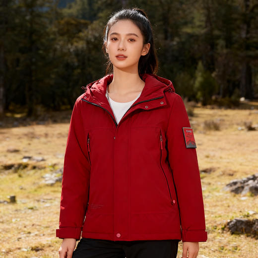 【Schenvega--石墨烯自发热羊毛外套】✅羊毛填充保暖度高；✅光感石墨烯内里锁温蓄热；✅三防科技面料，防泼水/防污/防风；✅立体修身显瘦版型告别臃肿；✅面料结实耐磨抗剐蹭；✅做工细节贴心到位！ 商品图7