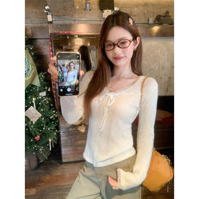 <曾小咸推荐>韩系长袖T恤女新款内搭