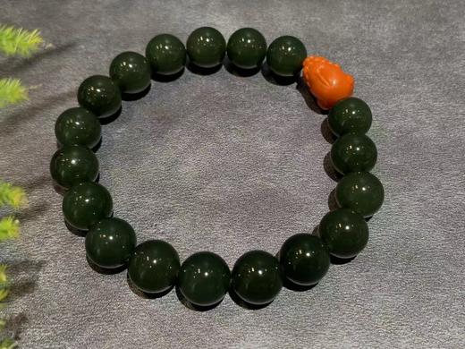 【御珠宫坊】黑青手串 商品图1