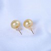 【金色年华】刻面金珠耳钉2-ZZ2409069 商品缩略图4